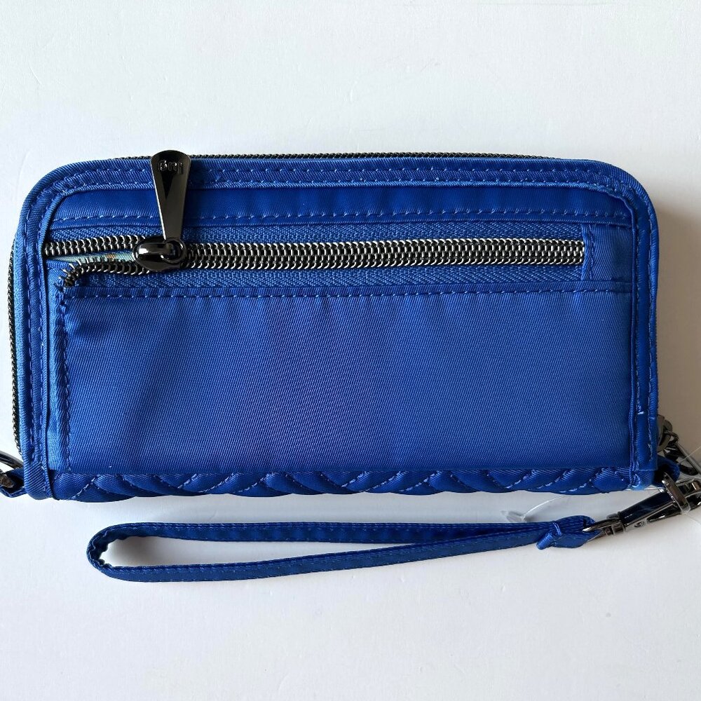 Lug Whirly RFID Wristlet Wallet Azure Blue - Picture 7 of 8